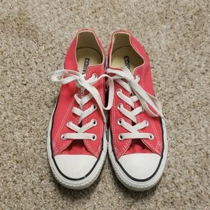 Pink Low Top Converse